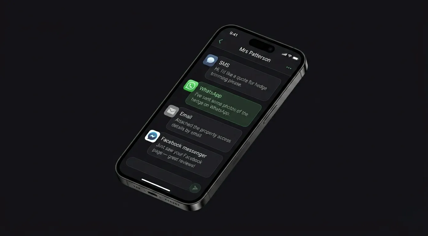 F6-All-in-One-Inbox-Card-1 All in One Inbox for Tree Surgeons - All Messages arriving in one inbox